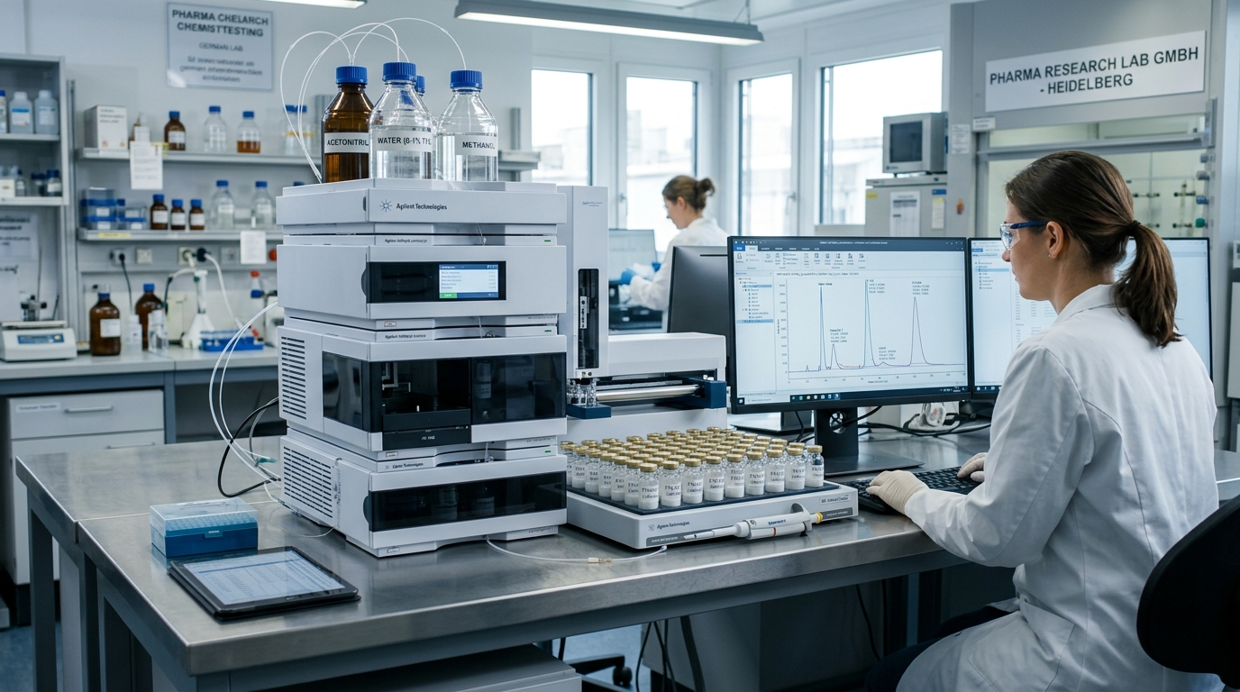 Agilent HPLC 1260 Espectrometría de Masas BioKraft Labs
